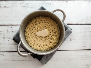 Пшенная каша с малиной Пшенная каша с малиной