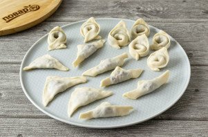 Грибной суп с "ушками"