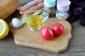 Брускетта с хамоном