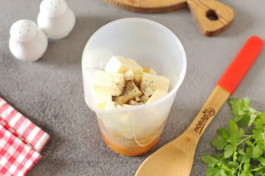 Паштет из кабачков с плавленым сыром