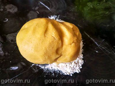 Песочный пирог с вишней Песочный пирог с вишней