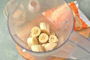 Смузи с овсянкой и ряженкой