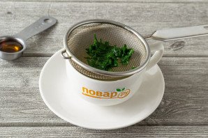 Чай из петрушки