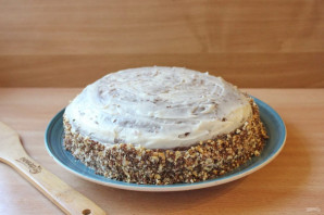 Шоколадный торт с кремом "Пломбир"