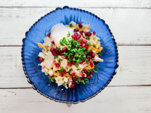 Салат "Мужской каприз" с гранатом