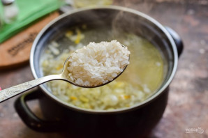 Куриный суп с базиликом