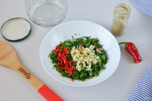 Помидоры зеленые фаршированные на зиму Помидоры зеленые фаршированные на зиму