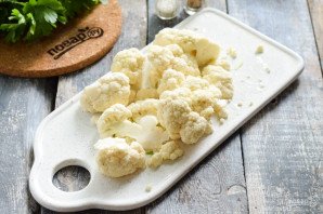 Цветная капуста в беконе