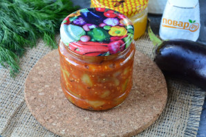 Баклажаны в кисло-сладком соусе на зиму