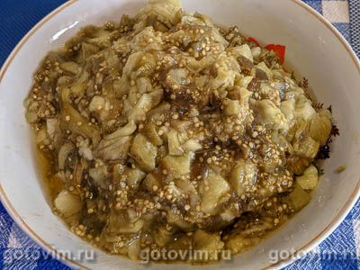 Овощное рагу с баклажанами на зиму (заморозка)