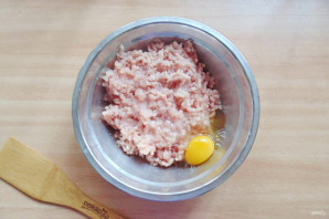 Куриное суфле с брокколи