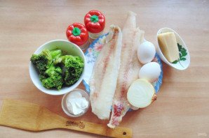 Судак с брокколи в духовке Судак с брокколи в духовке