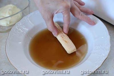 Тирамису с медовым инжиром