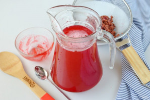 Морс из красной смородины