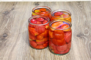 Помидоры стерилизованные на зиму без рассола