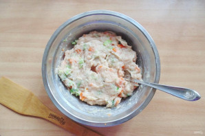 Куриное суфле с брокколи