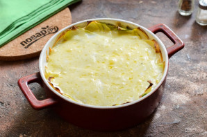 Лазанья из кабачков с рикоттой Лазанья из кабачков с рикоттой