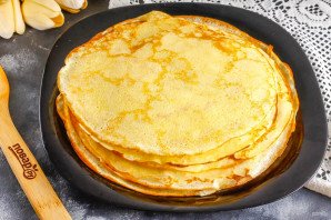 Блинный торт с карамелью