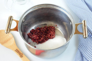 Морс из красной смородины