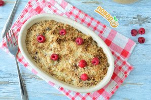 Крамбл с малиной Крамбл с малиной