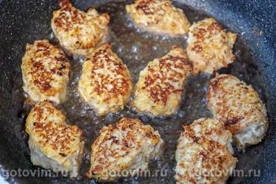 Куриные котлеты с тыквой