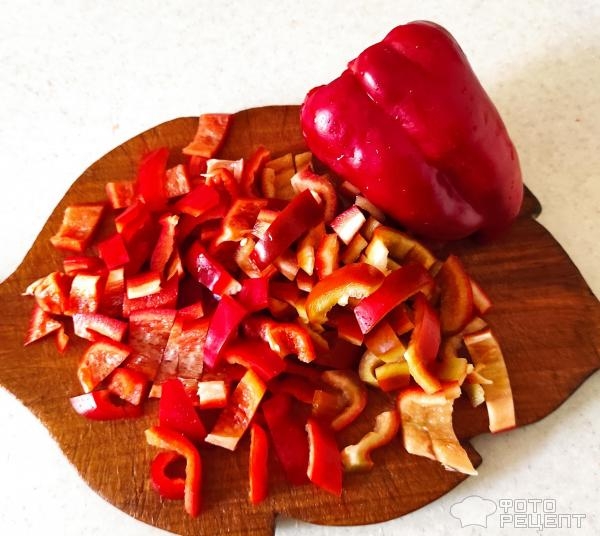 Рецепт: Капустный салат на зиму - С болгарским перцем- идеальное сочетание!