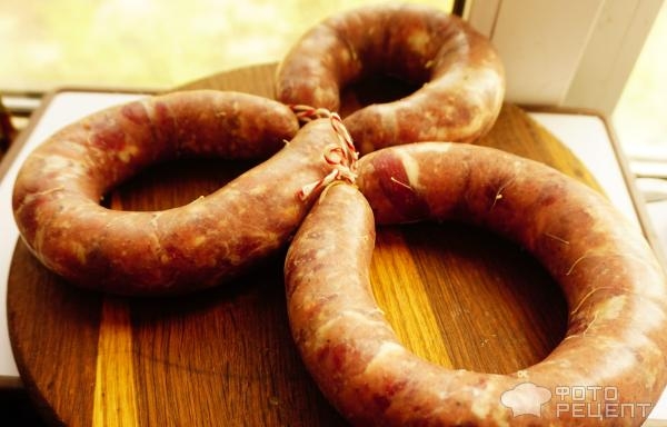 Рецепт: Краковская вареная - колбаса в домашних условиях Рецепт: Краковская вареная - колбаса в домашних условиях