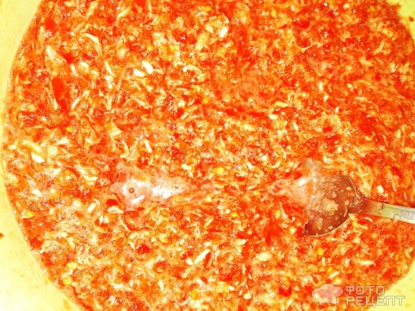 Рецепт: Острая приправа "Хреновина" - Быстрая и вкусная. Убережет от простуды