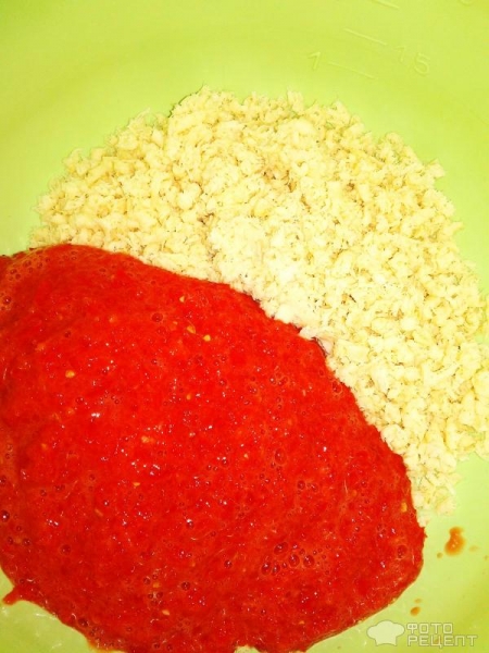 Рецепт: Острая приправа "Хреновина" - Быстрая и вкусная. Убережет от простуды