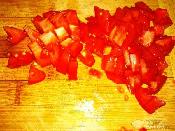 Рецепт: Перец болгарский фаршированный мясным фаршем с рисом и зеленью - Сочный и очень вкусный