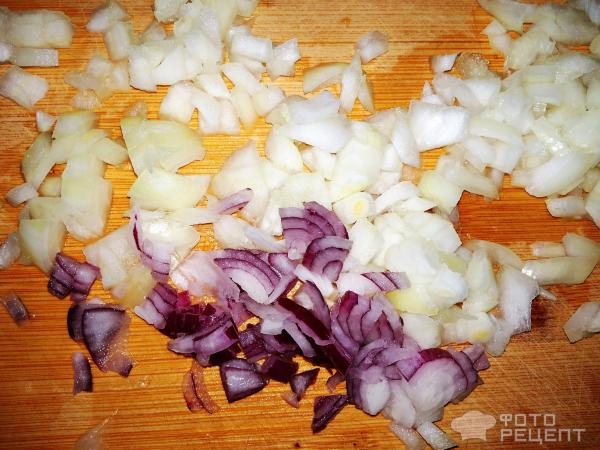 Рецепт: Перец болгарский фаршированный мясным фаршем с рисом и зеленью - Сочный и очень вкусный