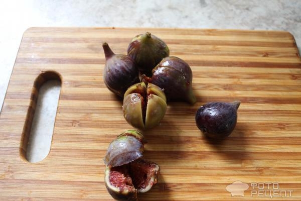 Рецепт: Пирог с инжиром - с апельсином Рецепт: Пирог с инжиром - с апельсином