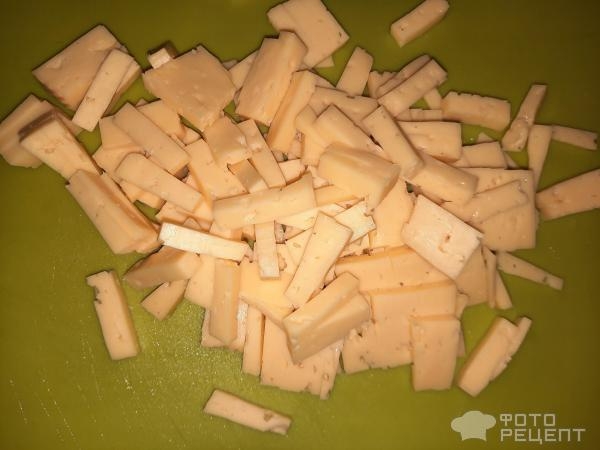 Рецепт: Салат из свежих помидор с сыром и чесноком - Не в терку, а кубиками