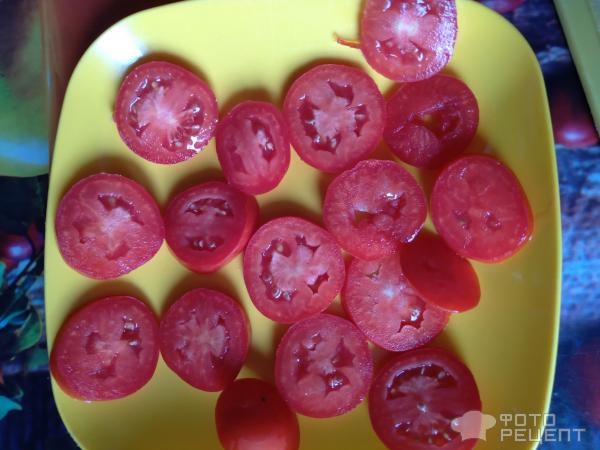 Рецепт: Салат по мотивам Капрезе - по-домашнему