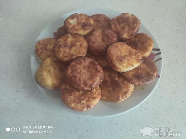 Рецепт: Сырники в духовке - Безлактозное питание.