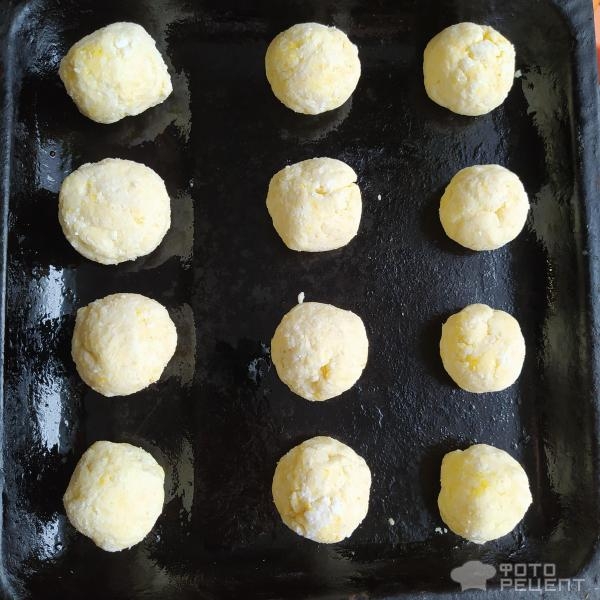 Рецепт: Творожно-кокосовое печенье - На рисовой муке