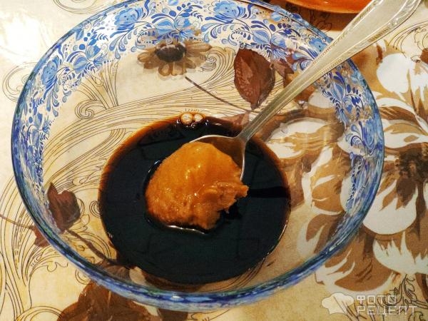 Рецепт: Утка запеченная - с горчицей и медом Рецепт: Утка запеченная - с горчицей и медом