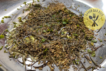 Свиной окорок запеченный в духовке с картофелем