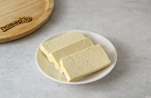 Закуска из тофу с авокадо