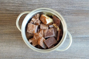 Шоколадное печенье с кракелюрами Шоколадное печенье с кракелюрами