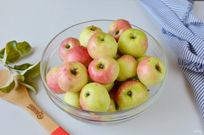 Яблоки, моченые на зиму