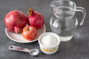 Компот из граната на зиму