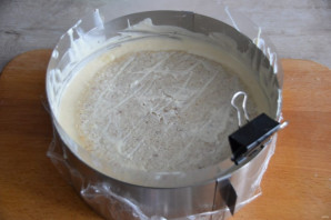 Муссовый яблочный торт