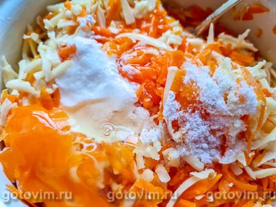 Тыквенные лепешки с сыром