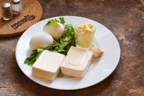 Салат с плавленым сыром