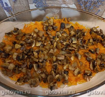 Запеканка из печени в яичной заливке