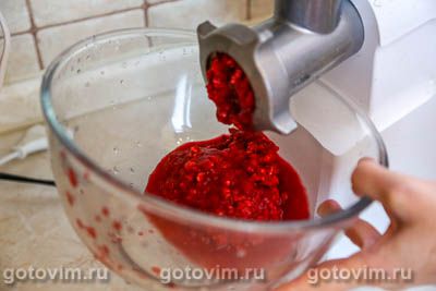 Сырое варенье из калины с апельсином