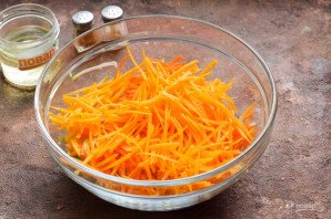 Салат из тыквы и кабачка