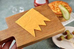 Бургер "Зубастый монстр"