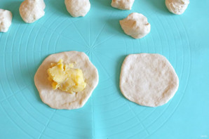 Тонкие пирожки с картошкой "Крестьянские"